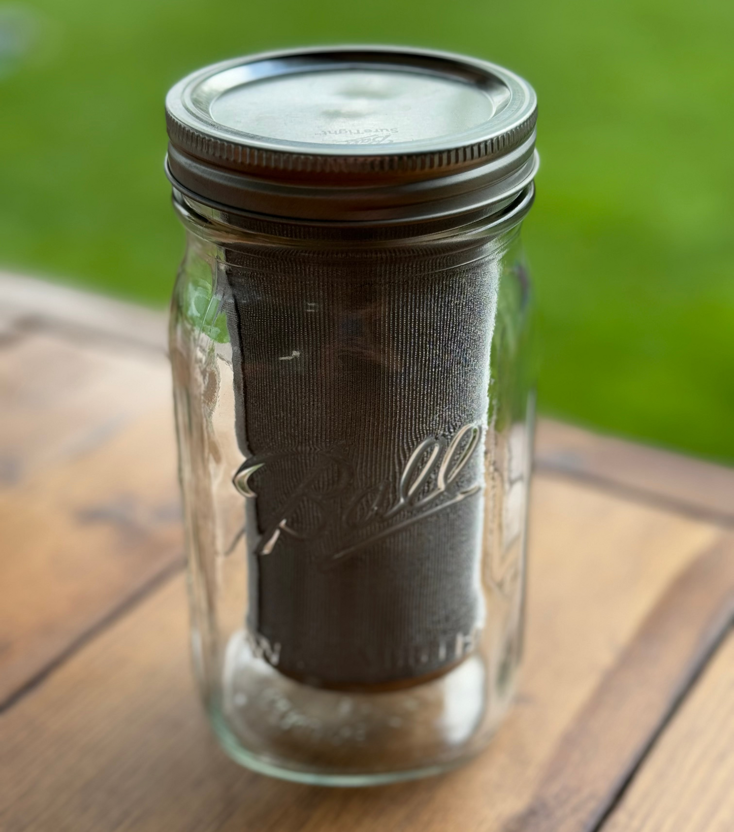 Iced Tea Infuser | Fits a Wide Mout Quart or 1/2 Gallon Mason Jar