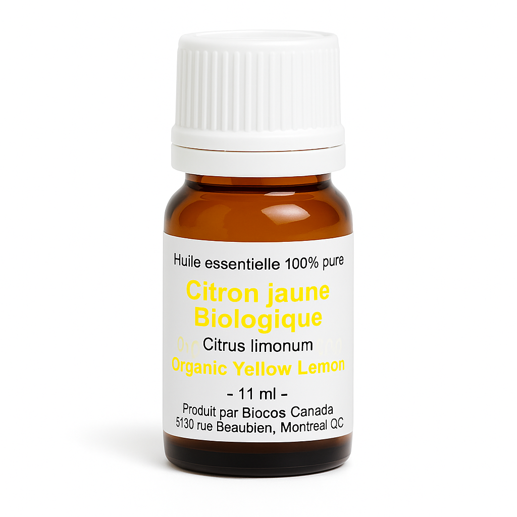 Organic Lemon Essential Oil