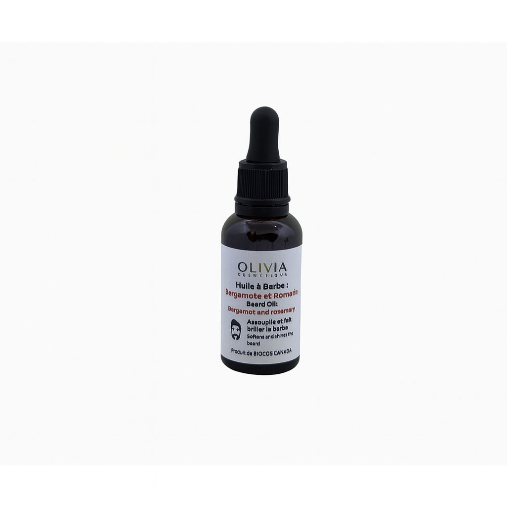 Bergamot & Rosemary Beard Oil