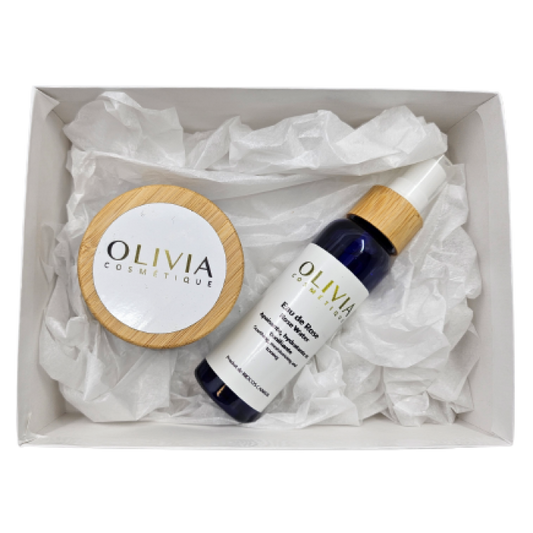 Natural Freshness Skincare Set – Green Clay Mask & Floral Water
