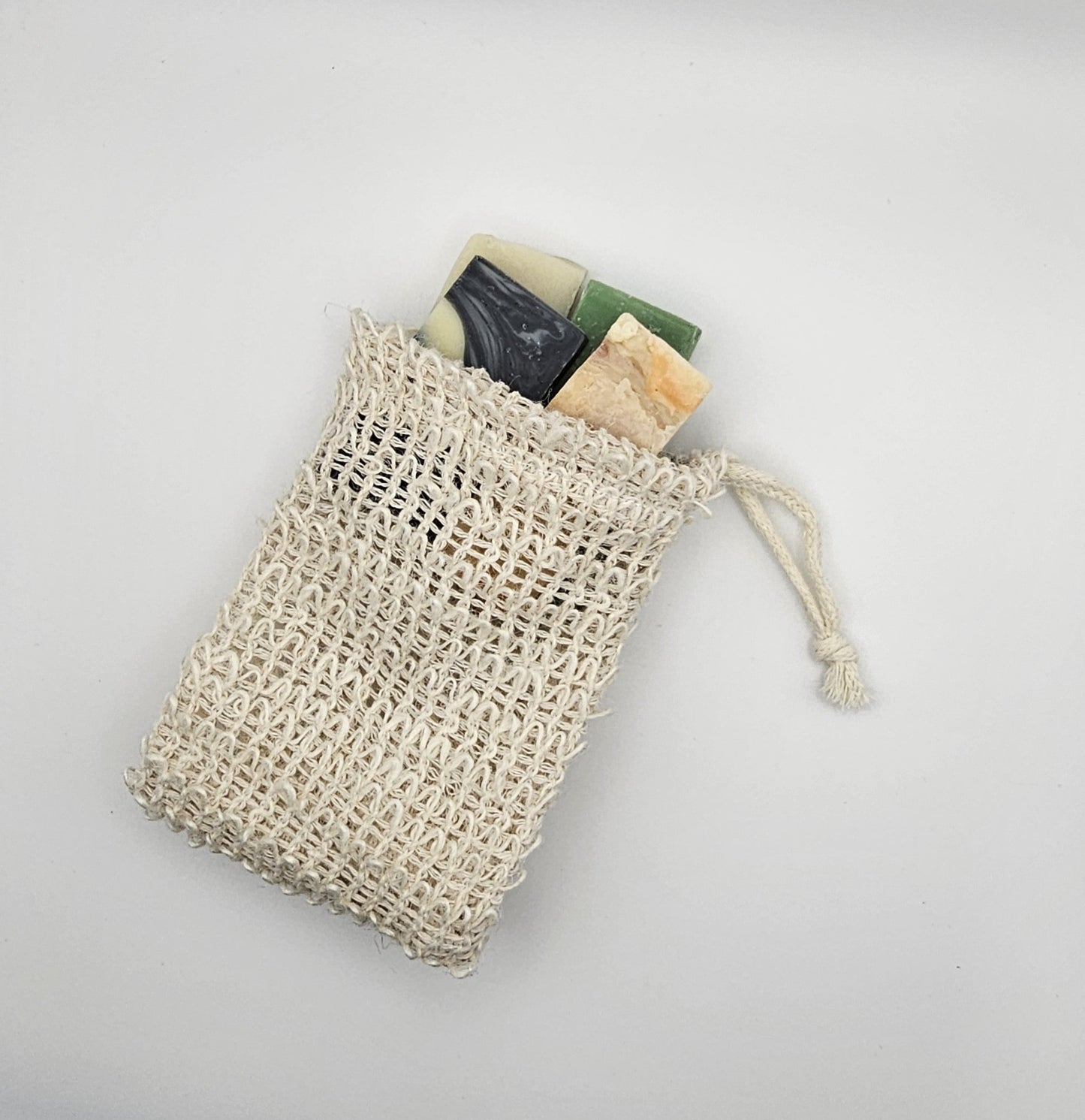 Reusable Hemp Soap Saver Bag