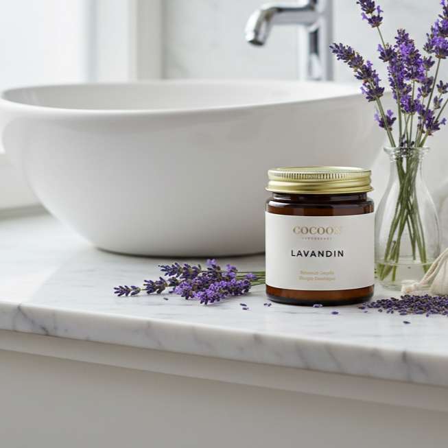 Lavandin Botanical Candle