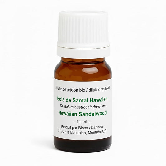 Sandalwood Oil 10% in Organic Jojoba